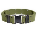 Large New Issue Marine Corps Quick Release Pistol Belt (Olive Drab Green)